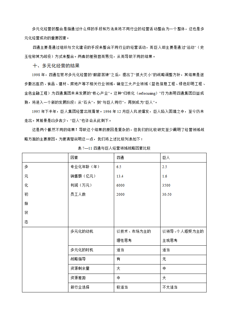 多元化经营企业案例第63页