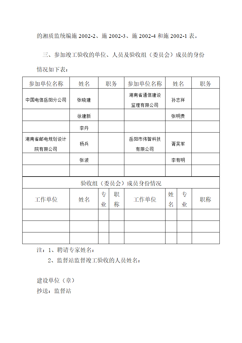 竣工验收报告第3页