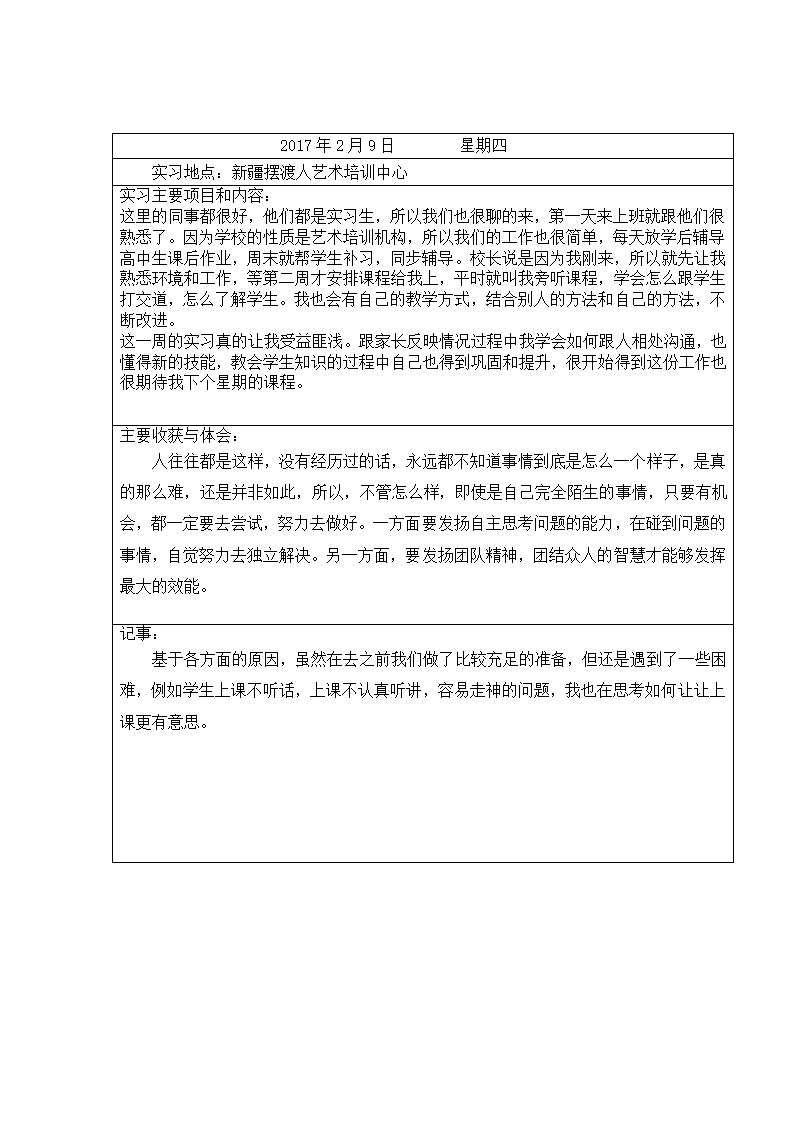 实习周记第2页