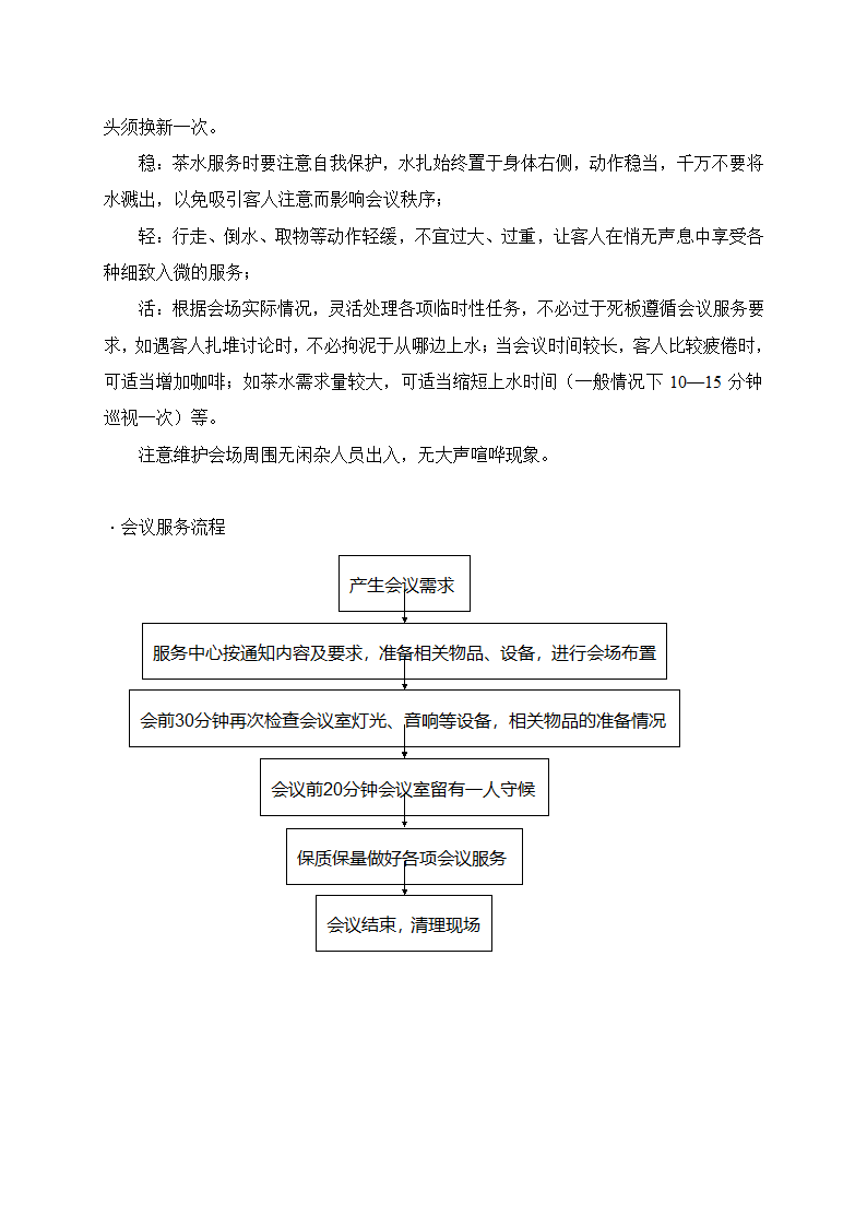 会议服务技巧第2页