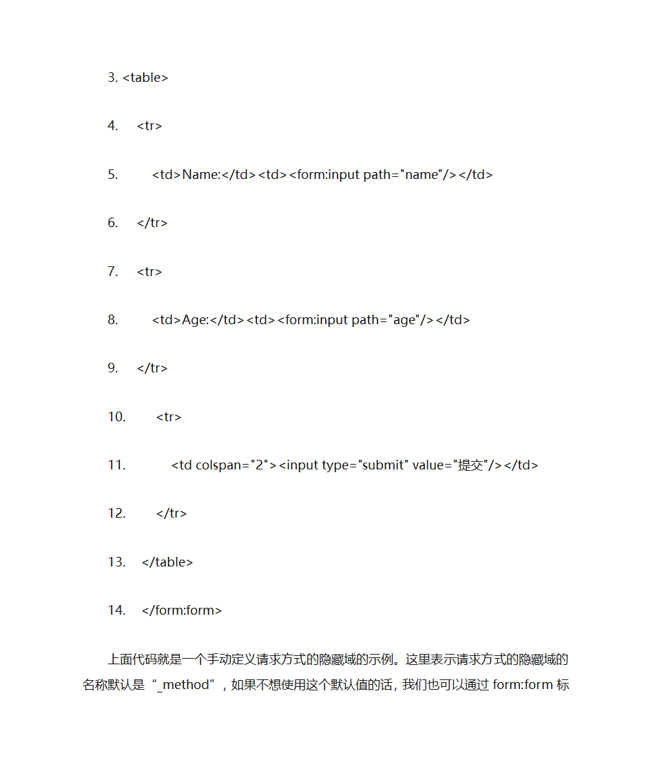 SpringMVC表单标签第10页