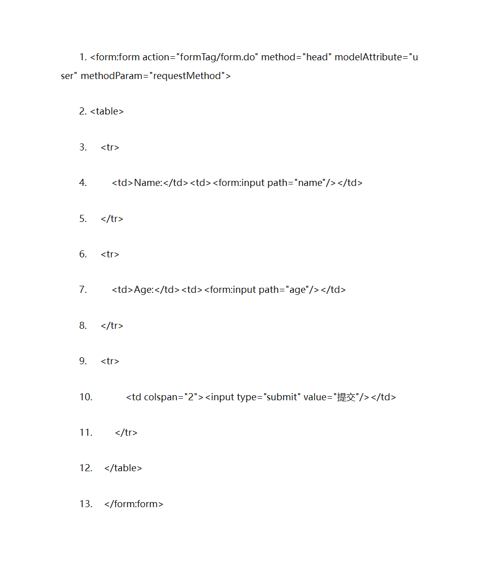 SpringMVC表单标签第16页