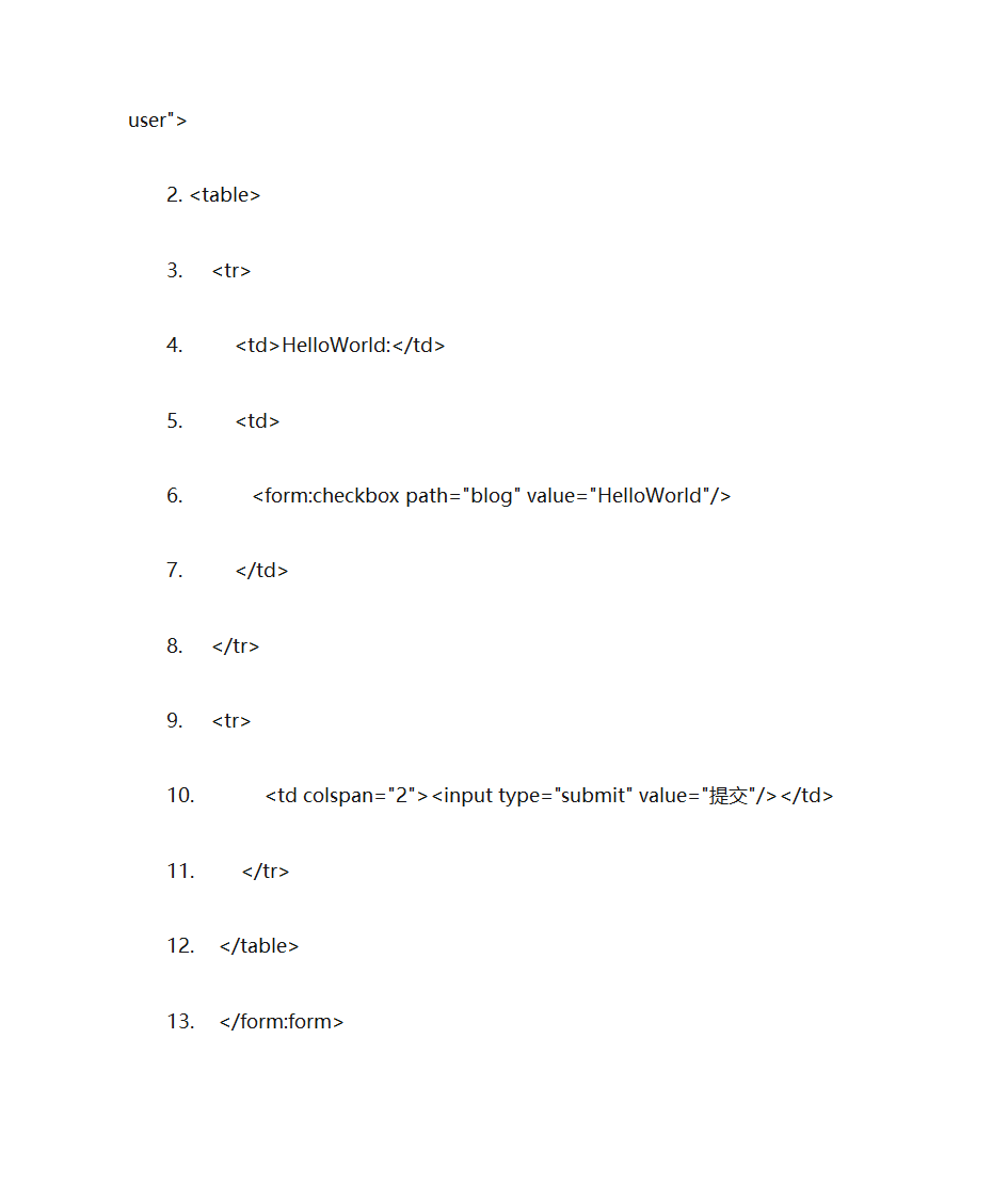 SpringMVC表单标签第23页