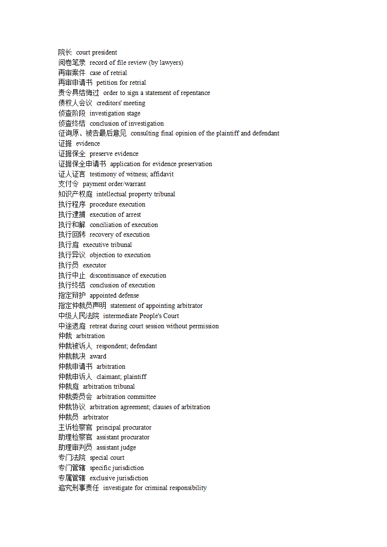 合同法英文单词第13页