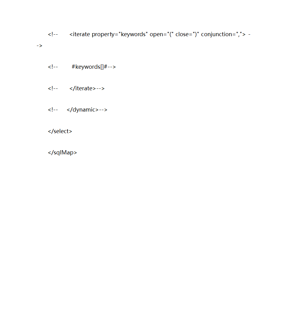 iBATIS动态标签第19页
