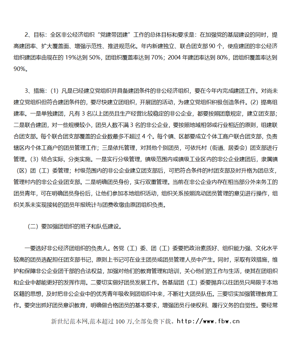 关于加强非公经济组织“党建带工建、党建带团建”工作的实施意见第5页