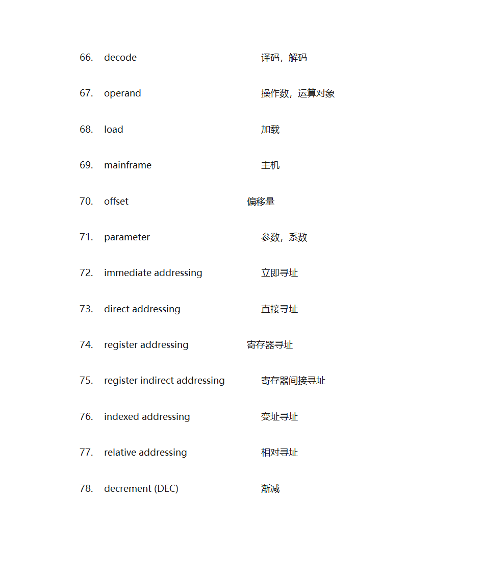 单片机英语词汇第6页