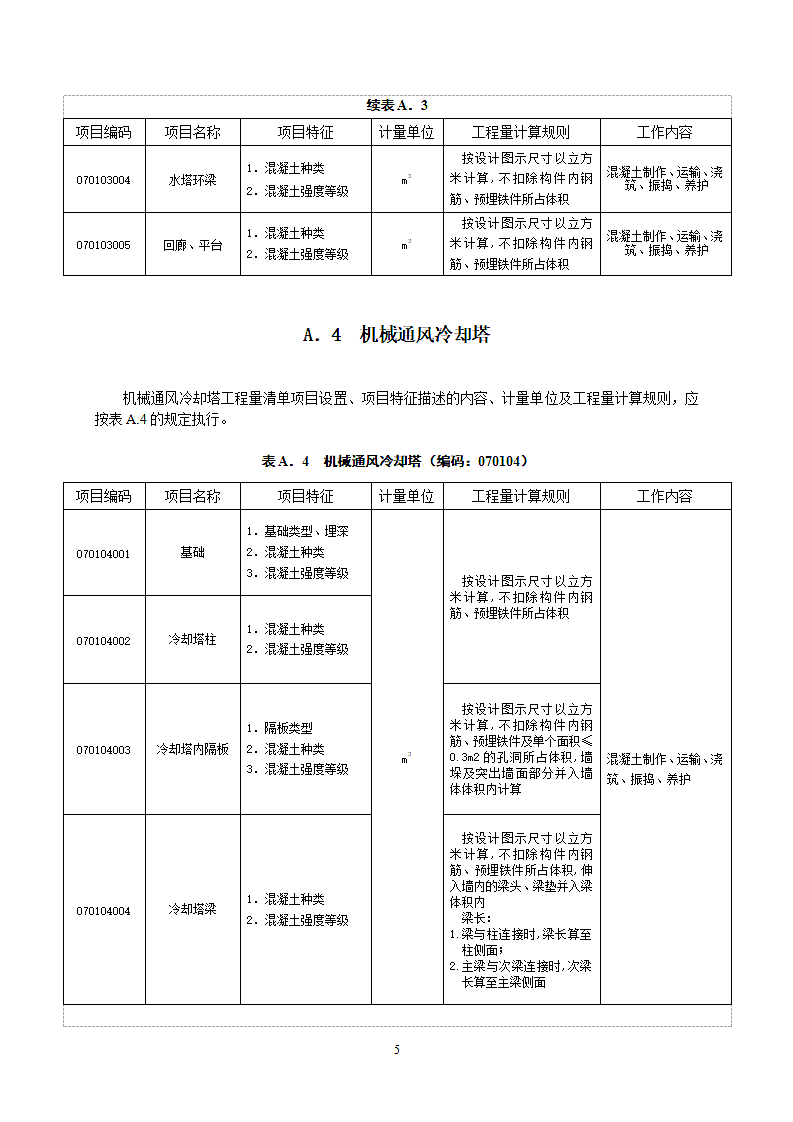 构筑物工程工程量计算规范第7页