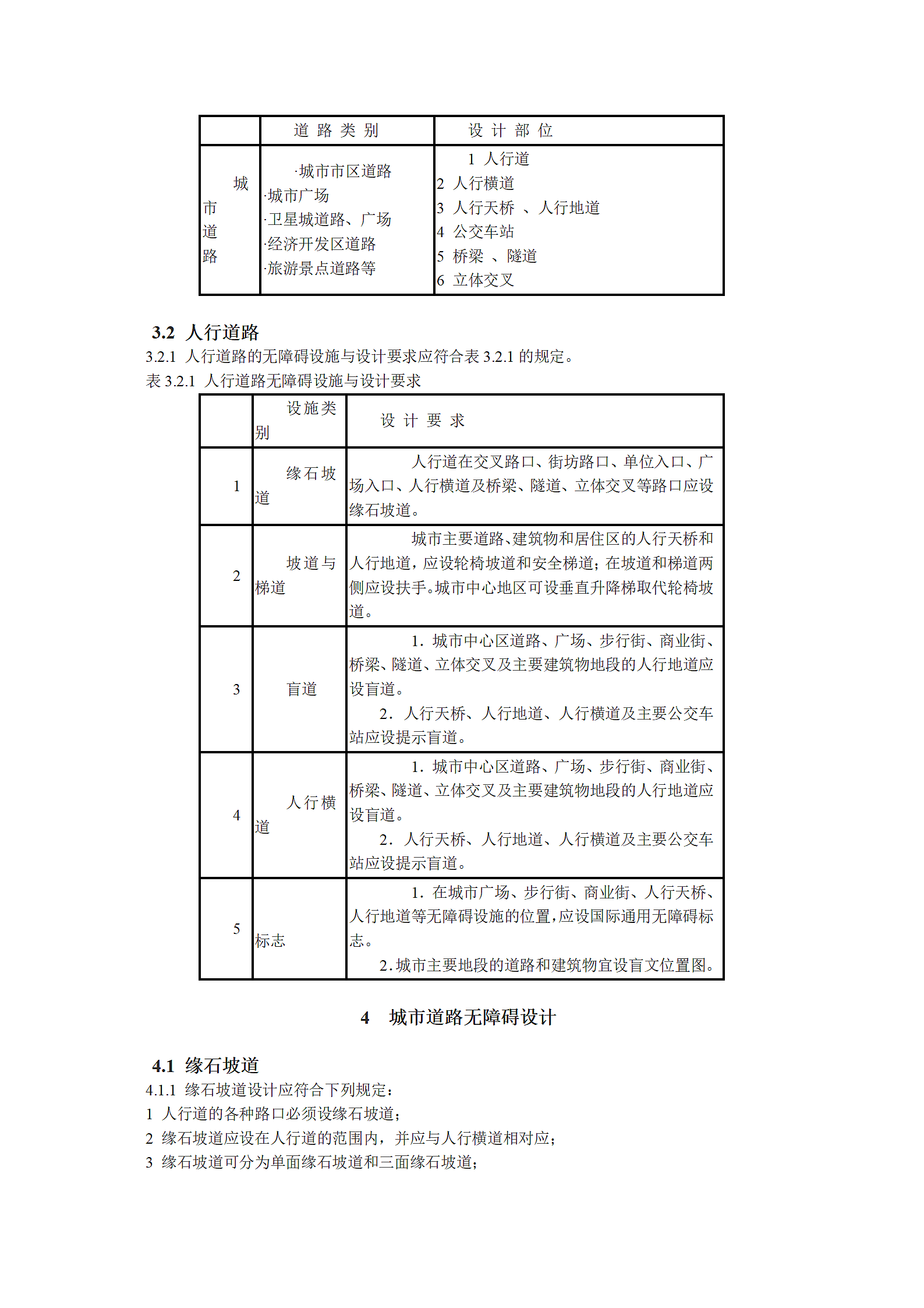 城市道路和建筑物无障碍设计规范第2页