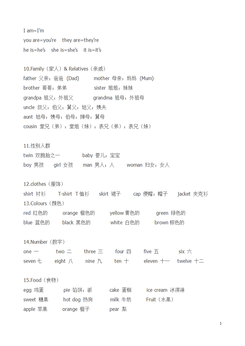 英语3B知识点第10页