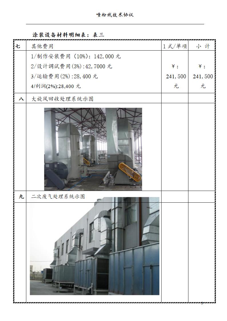 涂装线方案报价第4页