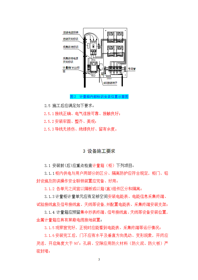 国家电网公司计量现场施工质量工艺规范第3页
