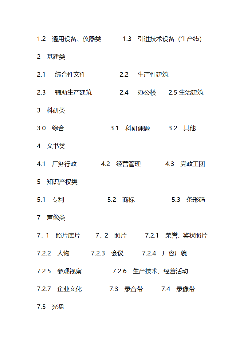 文书档案整理要求第9页