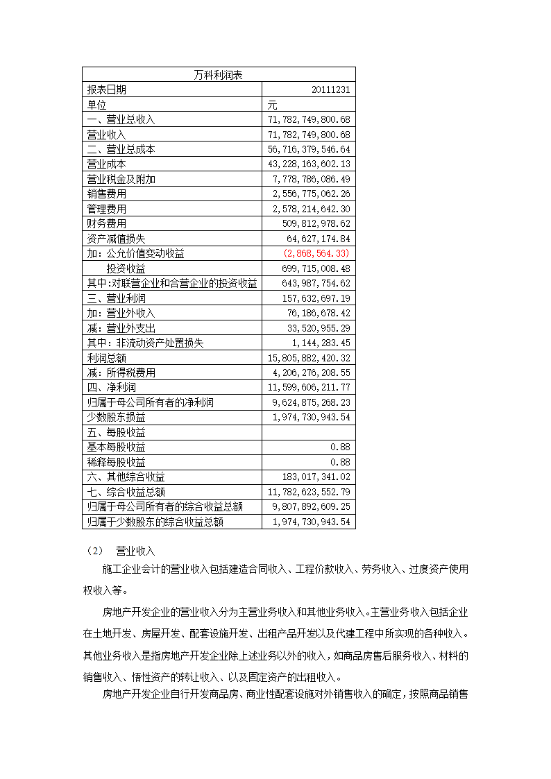 施工企业与房地产开发企业的比较报告(WORD)第12页