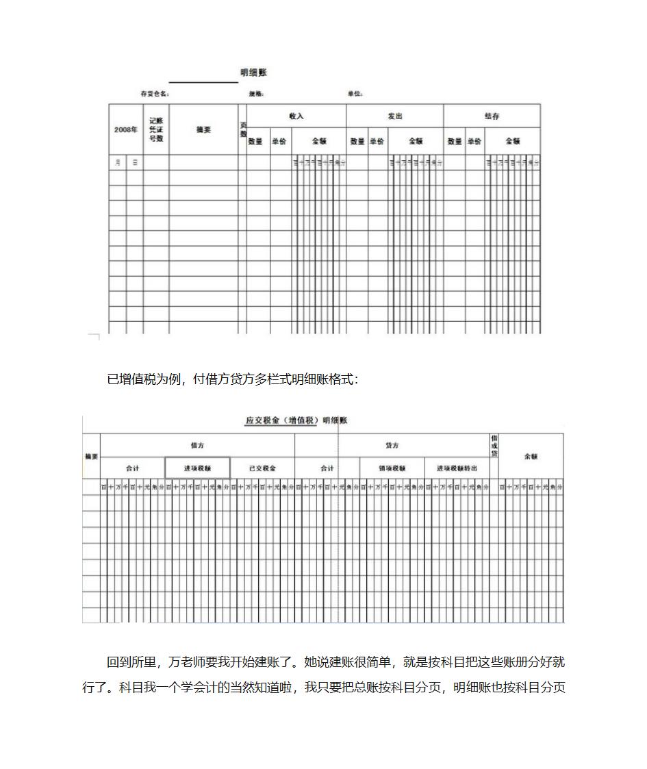 会计手工账  实操第6页