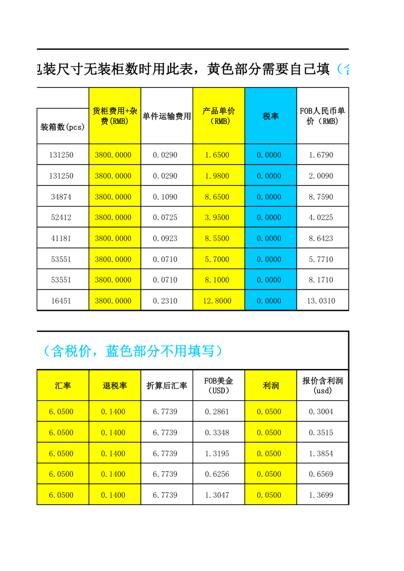 外贸报价必备第3页