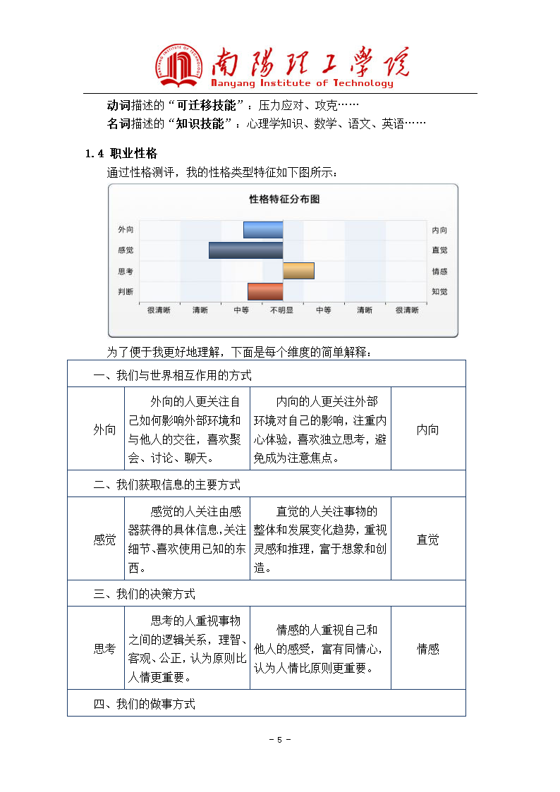 职业生涯规划书第7页