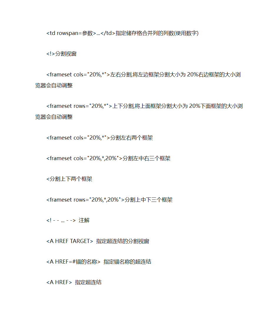 html所有标签常用属性第7页