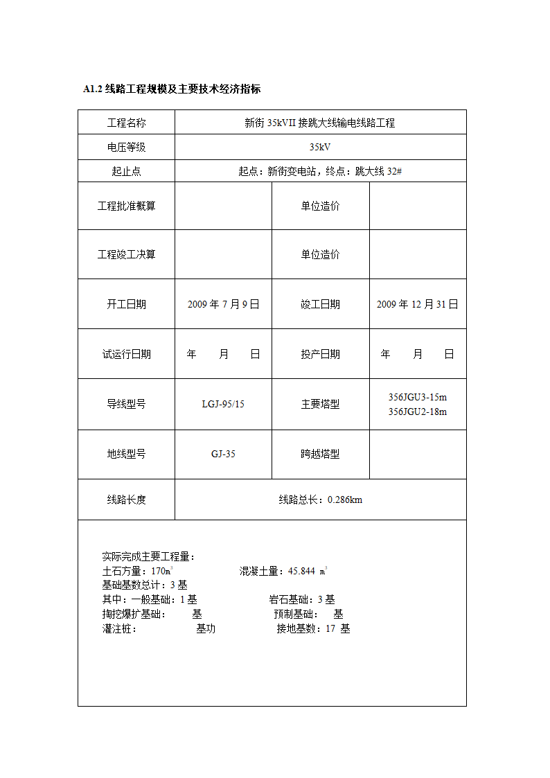 送变电工程启动竣工验收证书第3页