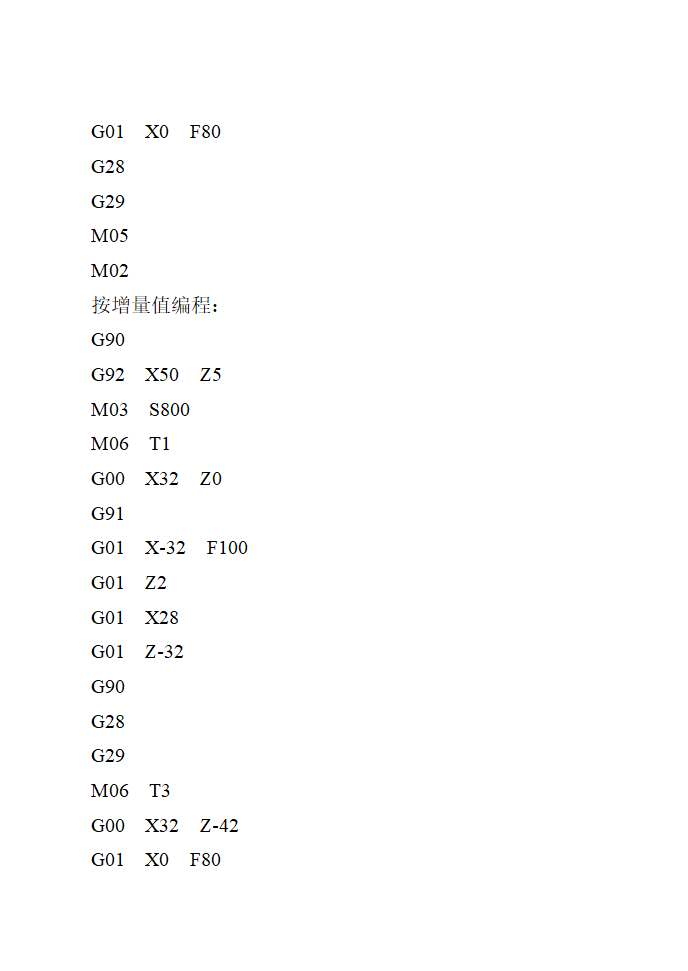 数控车实训 教案第34页