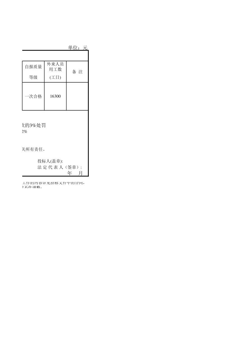 报价汇总表第2页