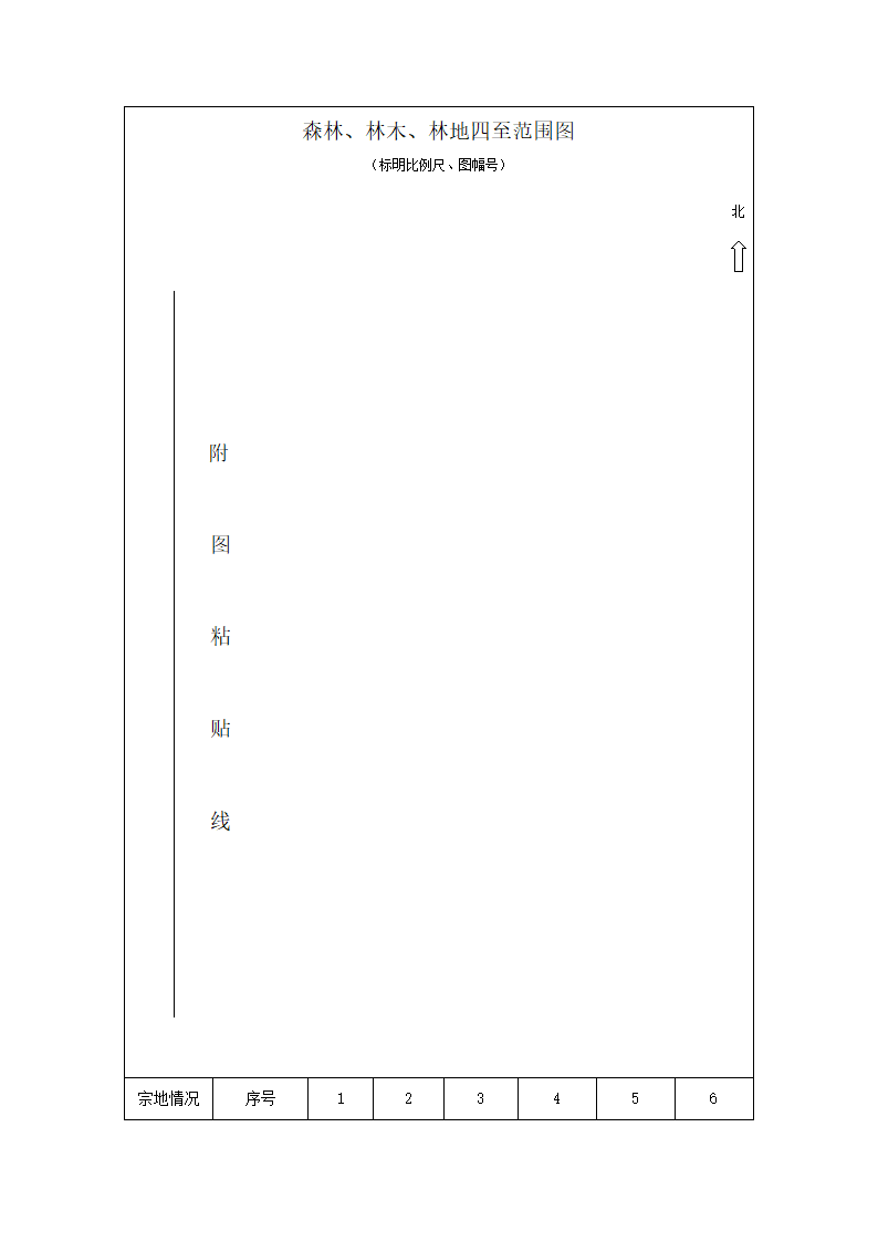 林权登记申请表第3页