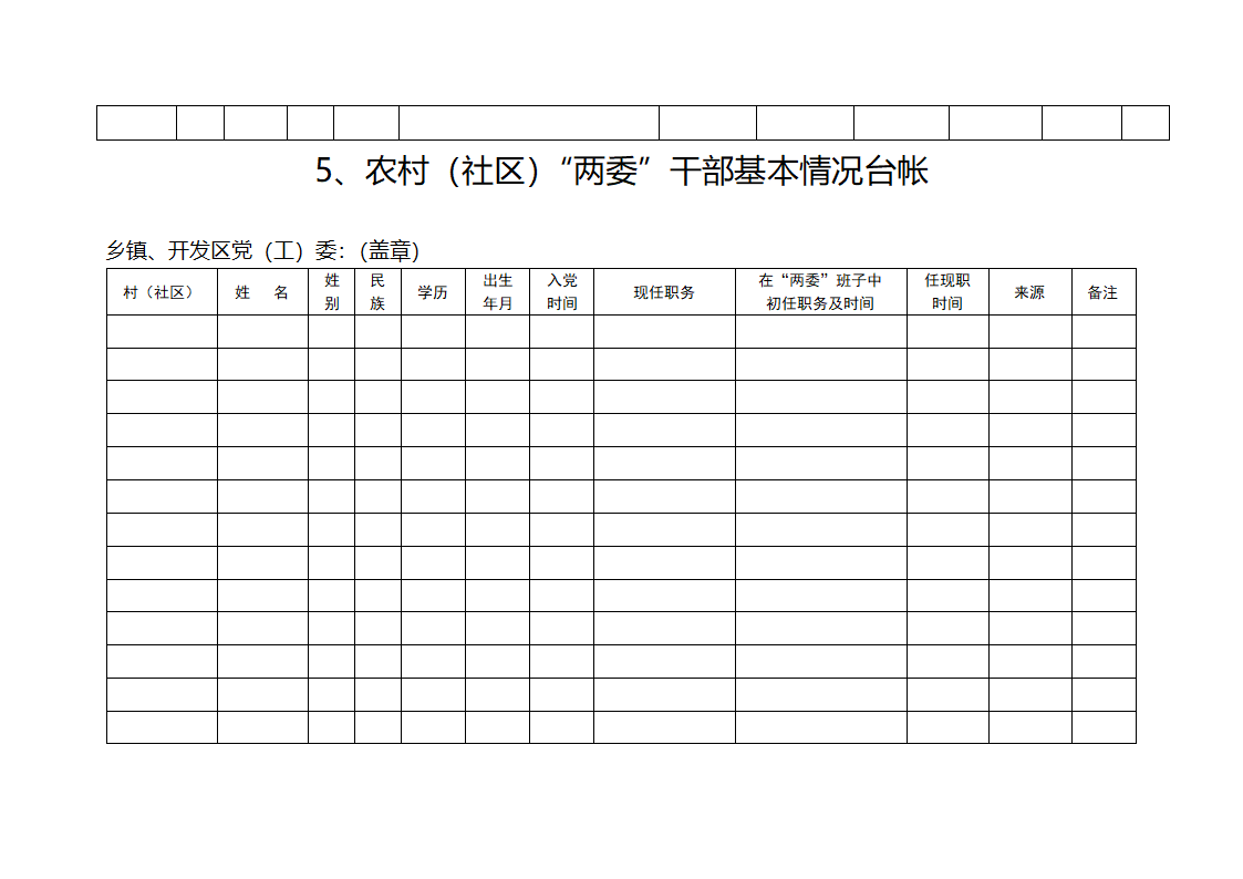 10类党建基础台账第5页