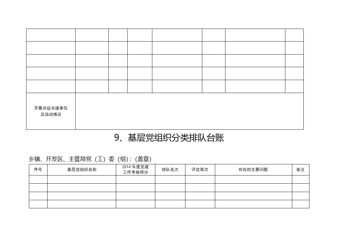 10类党建基础台账第9页