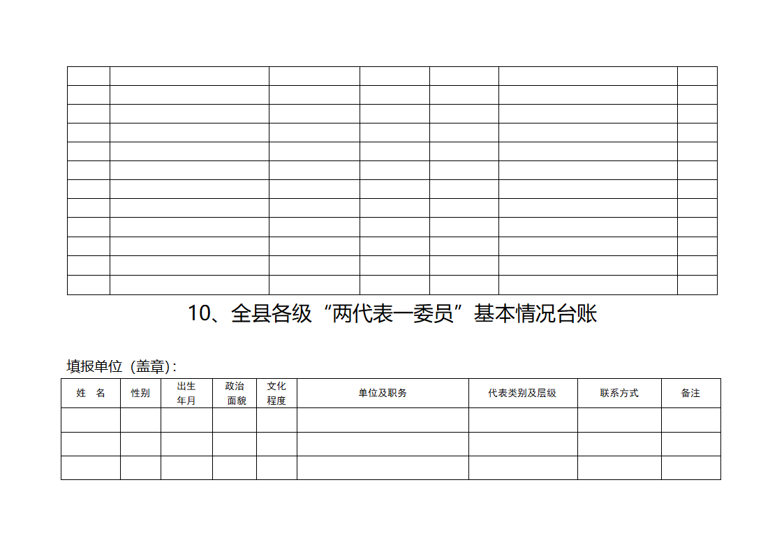 10类党建基础台账第10页