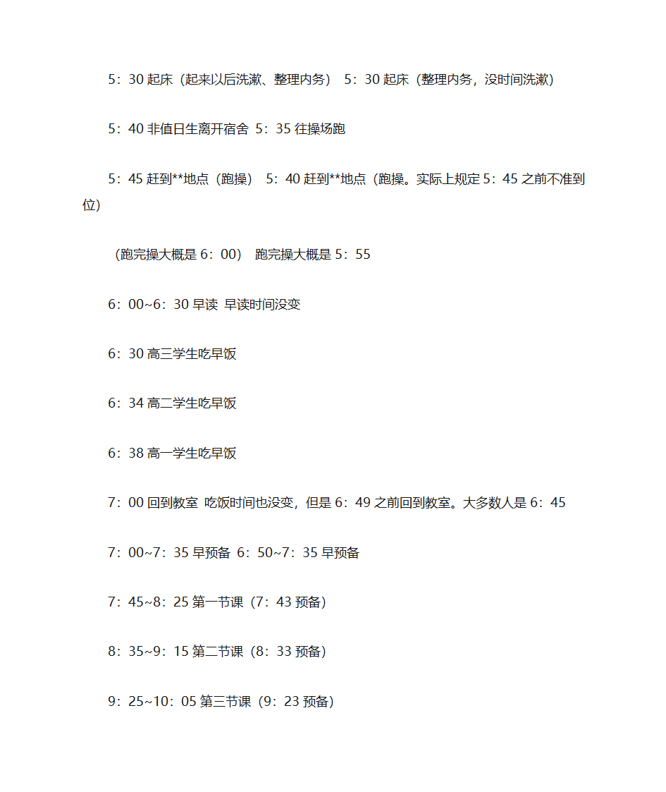 衡水中学学习计划第21页