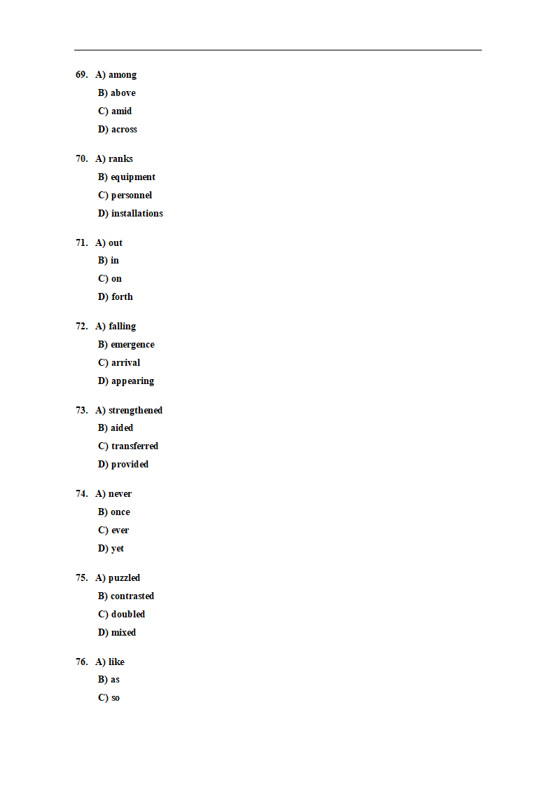 大学英语四级(CET-4)真题试卷第14页