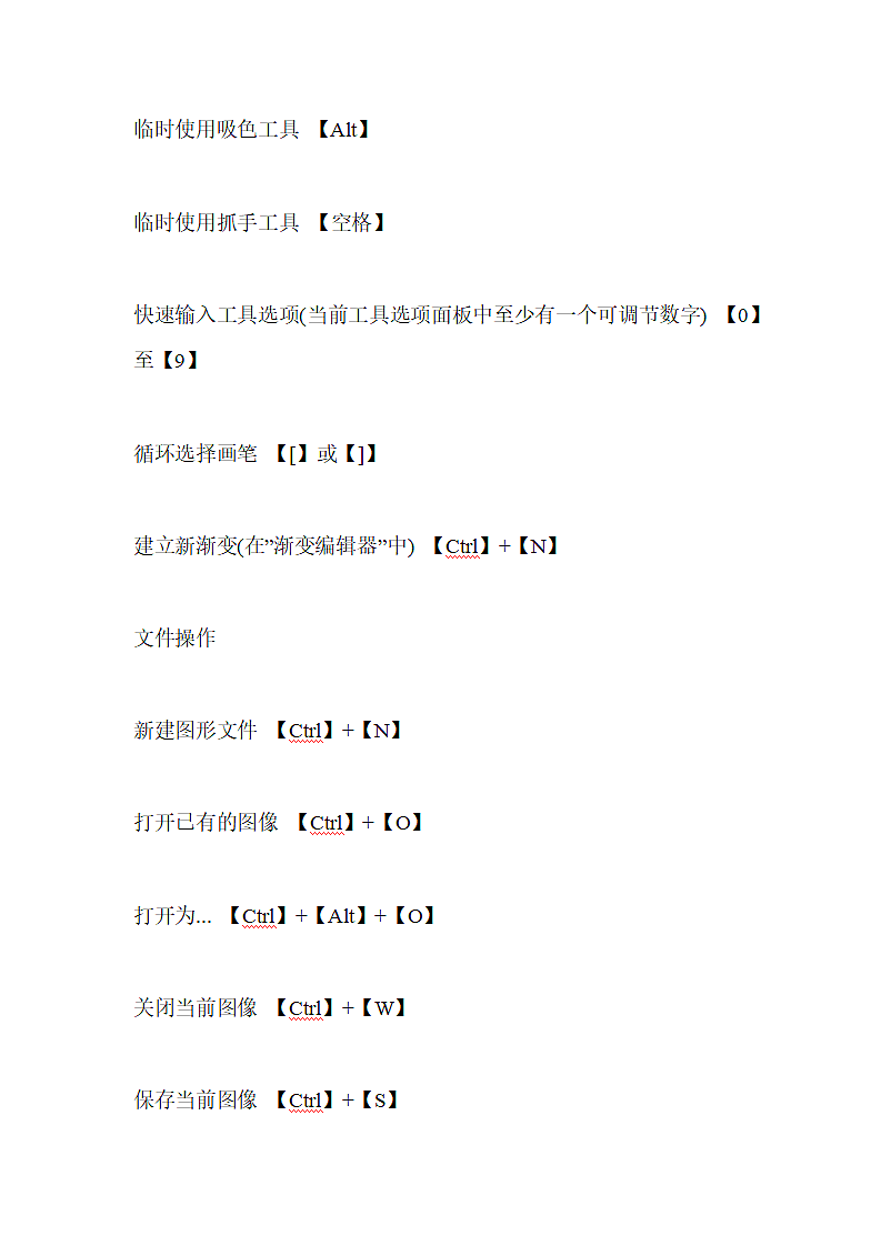 PS快捷键命令大全.docx第5页