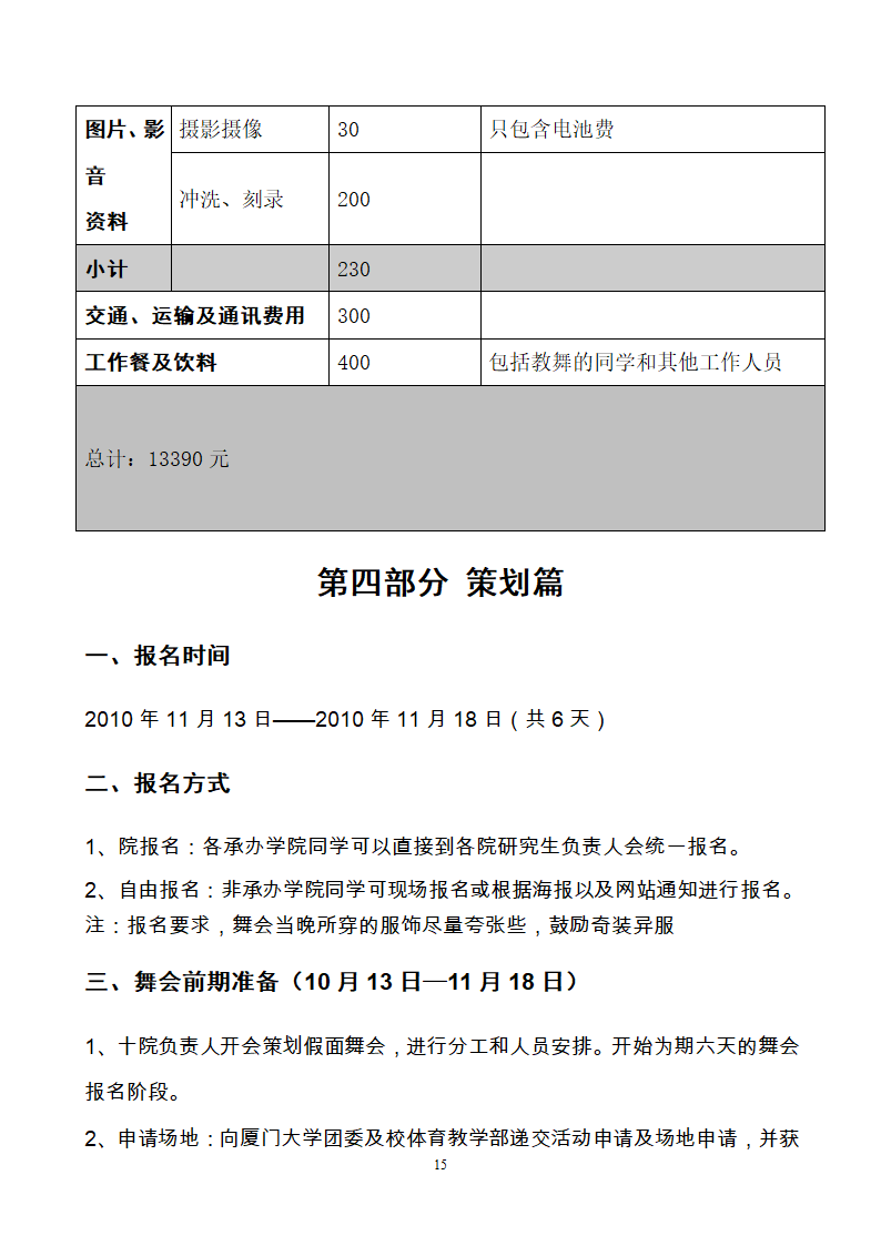 暮光海韵 假面魅影厦大假面舞会策划第18页