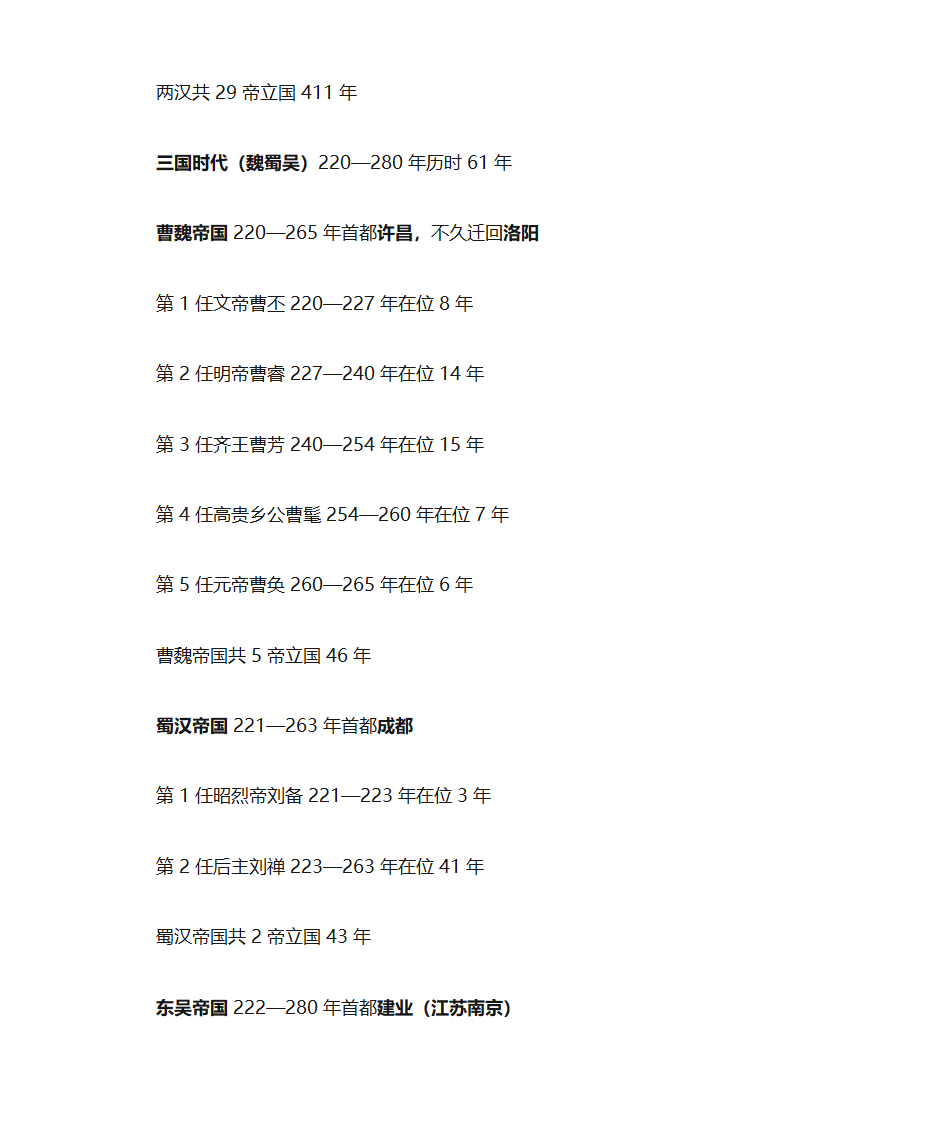 中国历代皇帝年表第12页