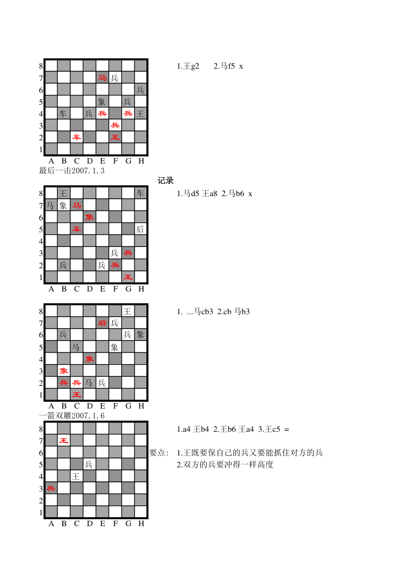 国际象棋棋谱第29页