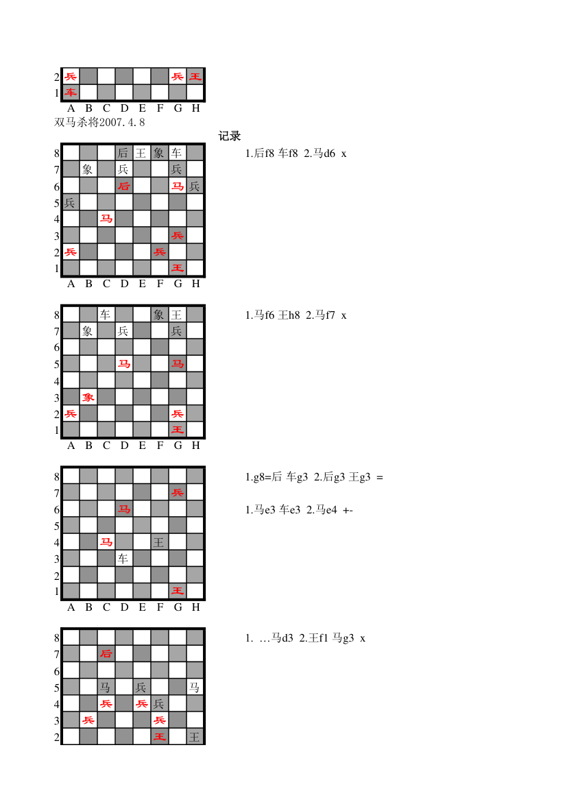 国际象棋棋谱第36页