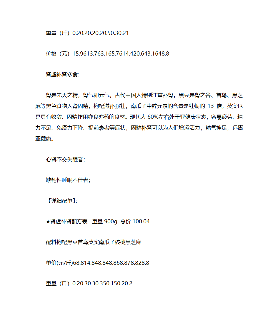 养生配方第8页