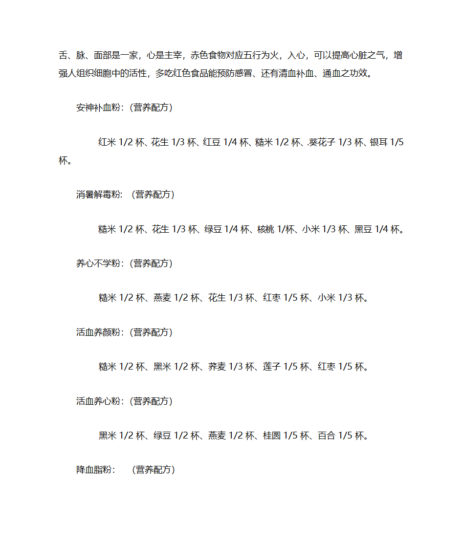 养生配方第14页