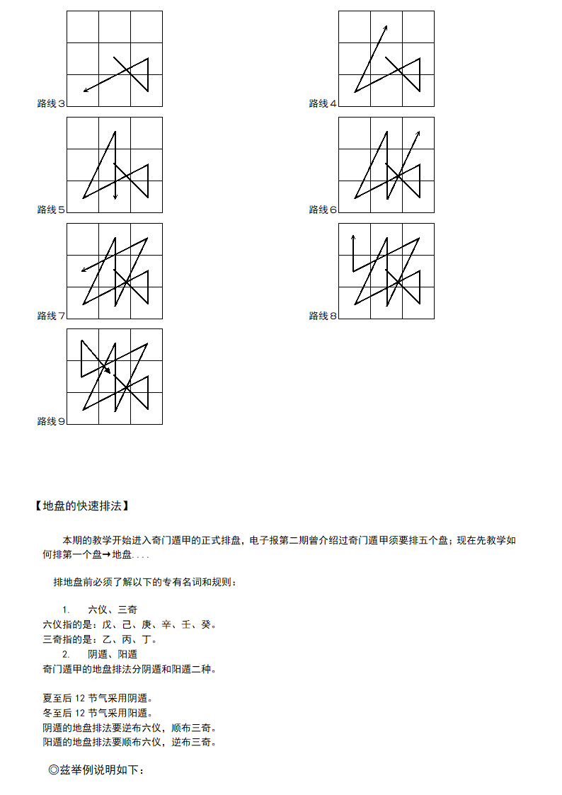 奇门遁甲教程第6页