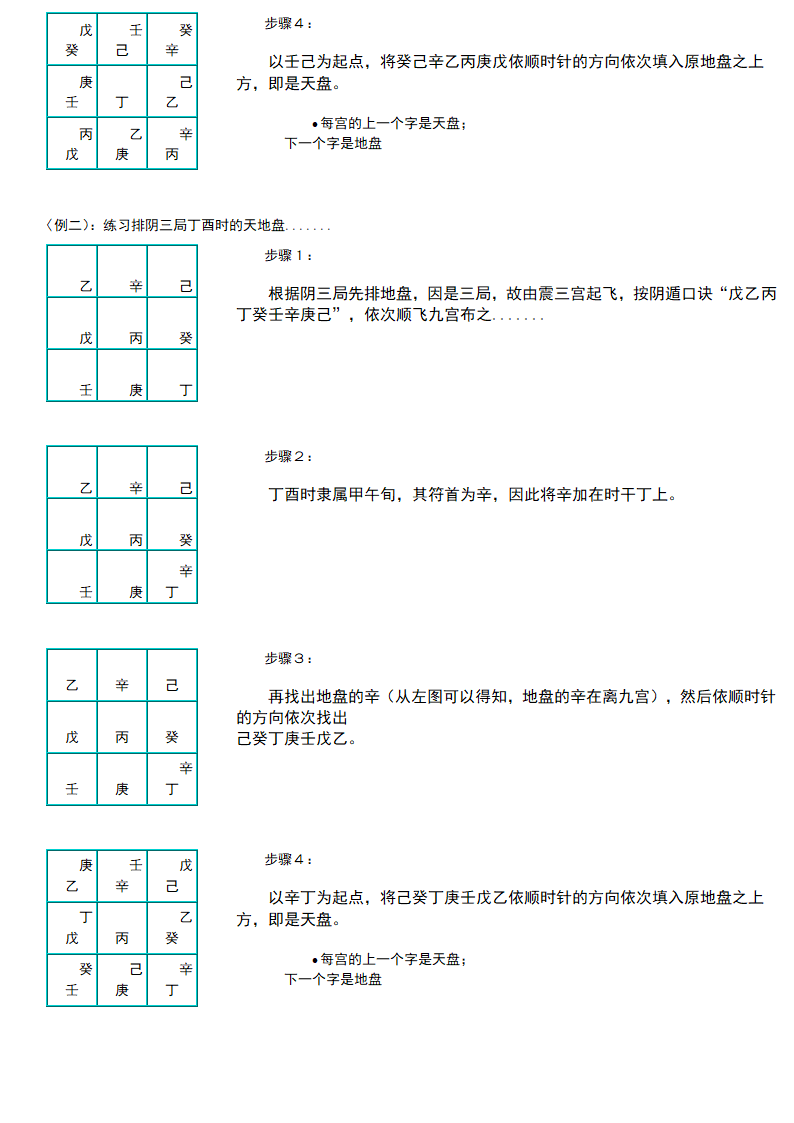 奇门遁甲教程第13页