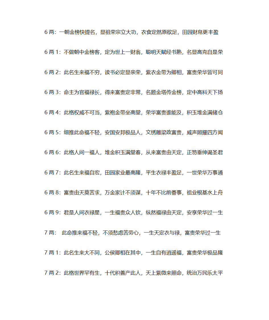 袁天罡称骨书第7页