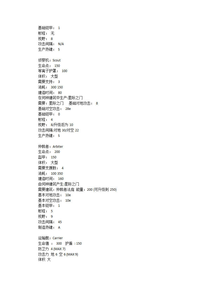 星际争霸兵种介绍第13页