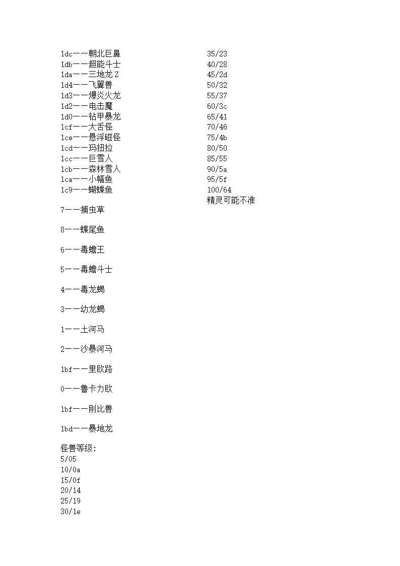 口袋妖怪白金版捉宠金手指第6页