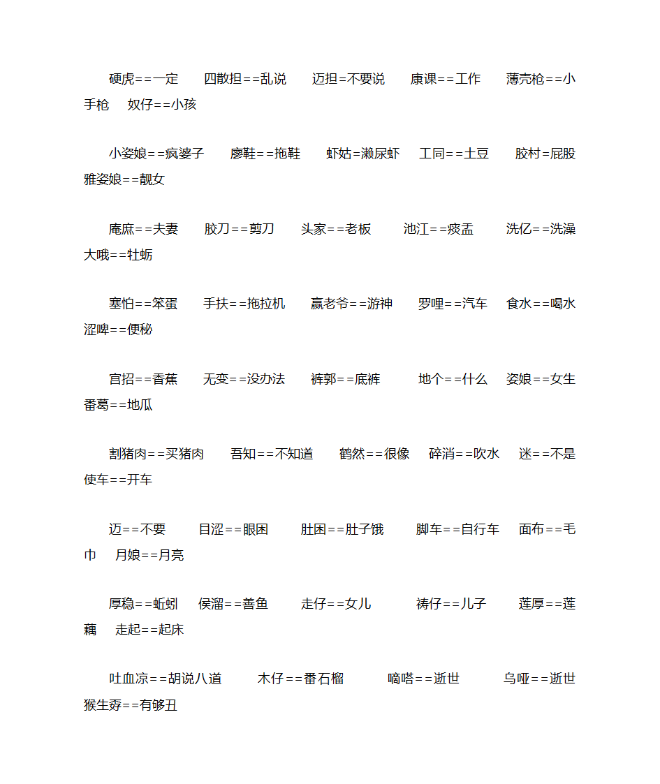 潮汕话字典第4页