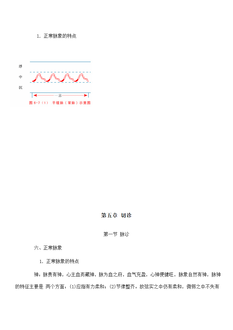 中医脉象第12页