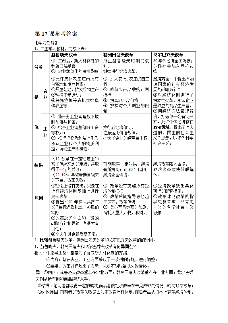 苏联的经济改革第5页