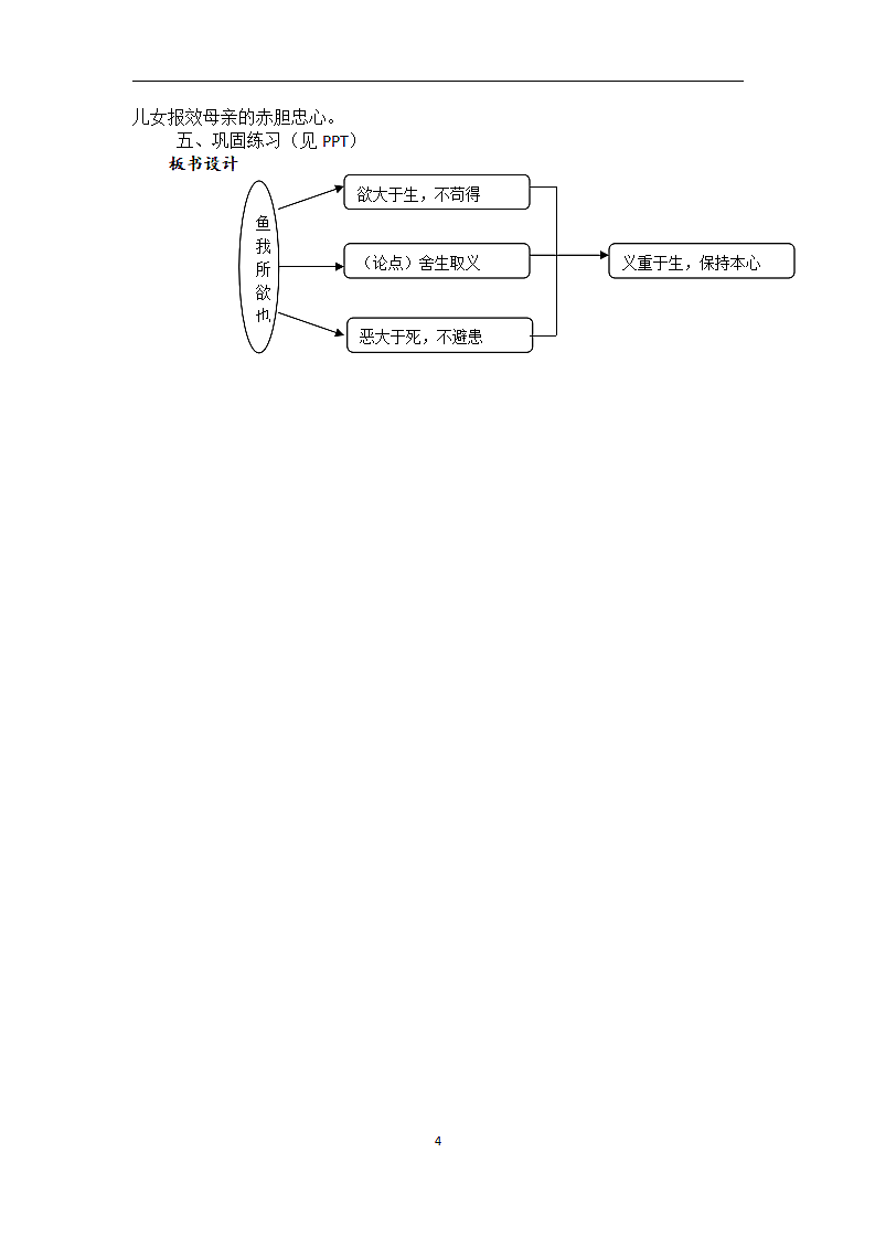 《鱼我所欲也》课文教学设计.doc第4页