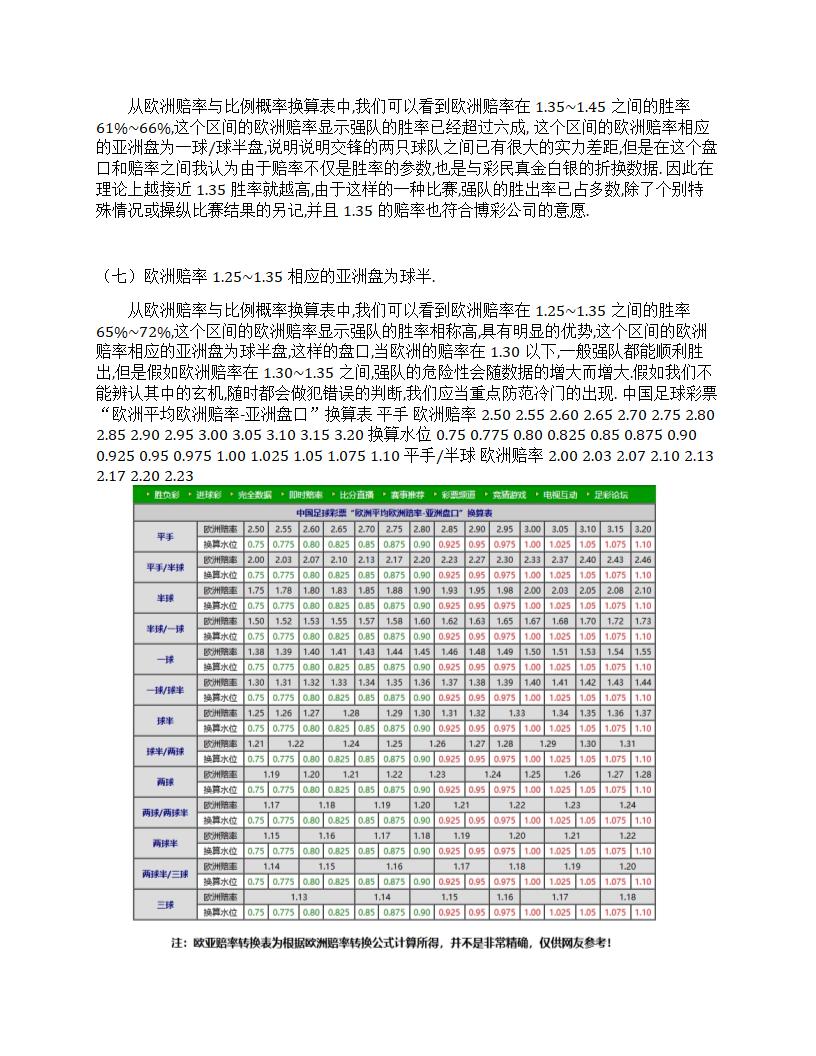 欧洲赔率第3页