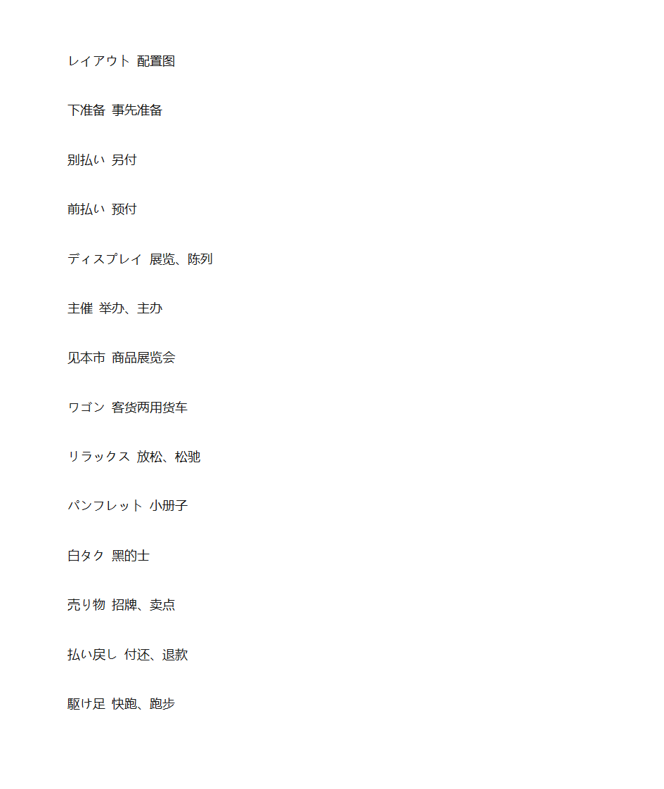 酒店日语第14页