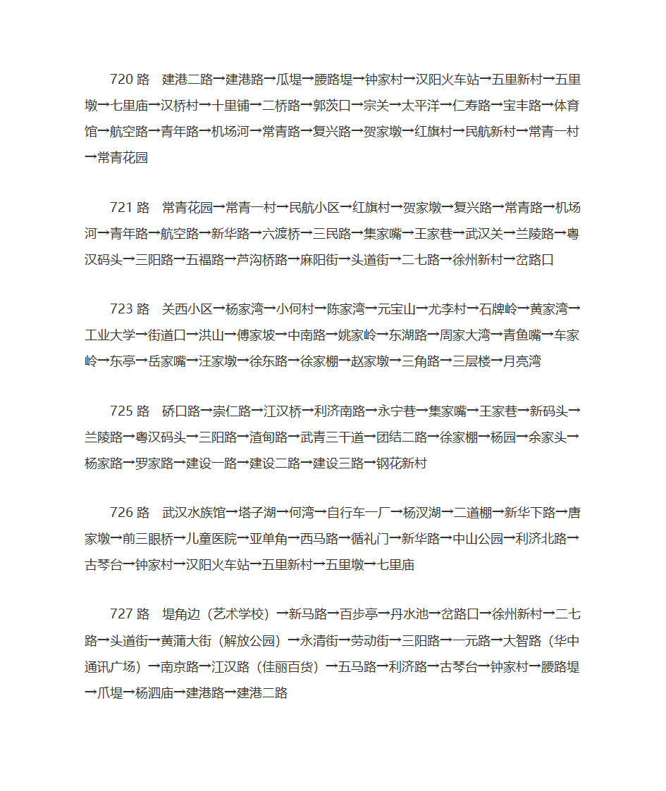 武汉公交路线图第24页